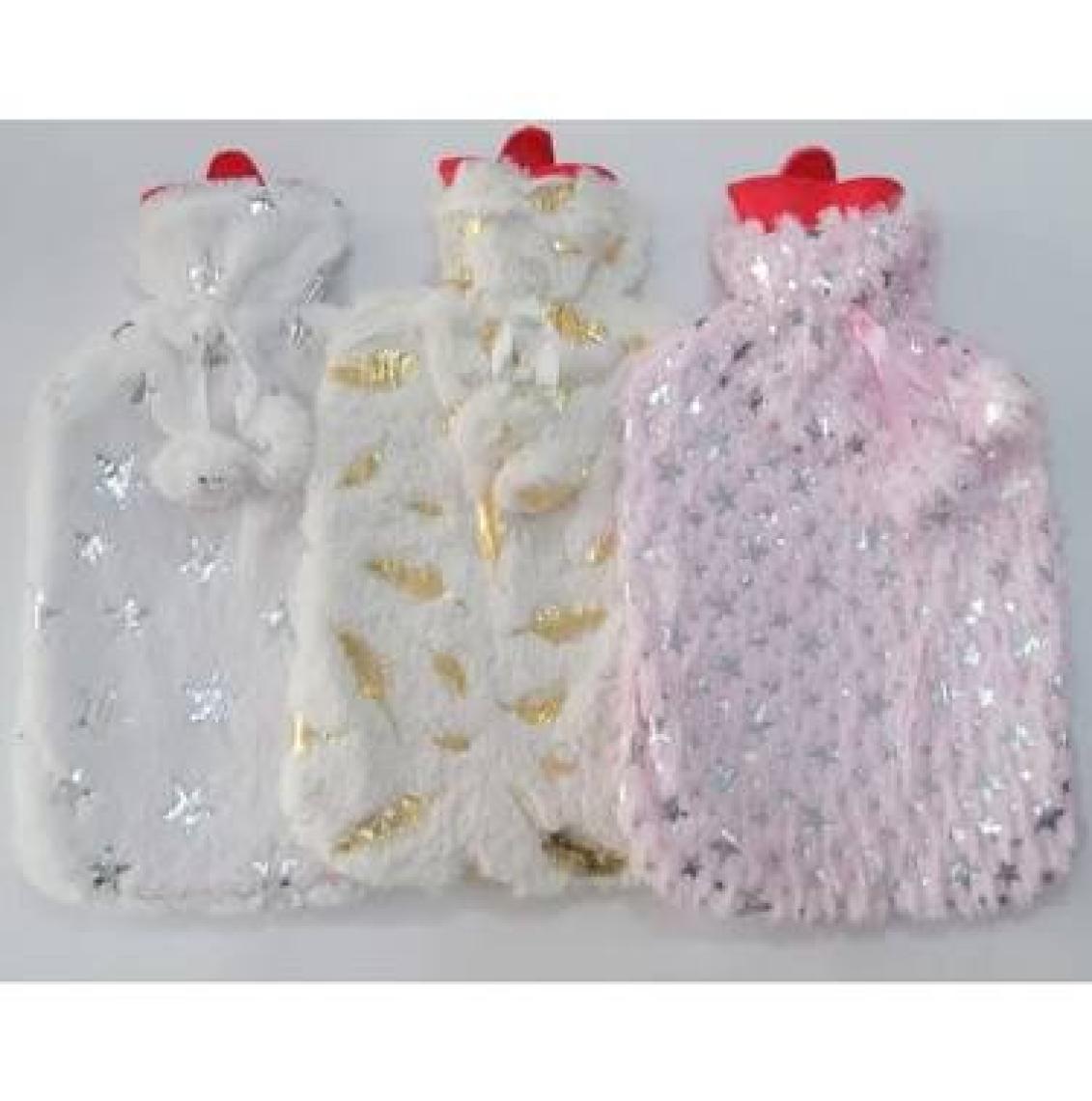 Timtex Yumuşak Peluş'lu Tüy Desenli Sıcak Su Torbası 2 lt Su-17