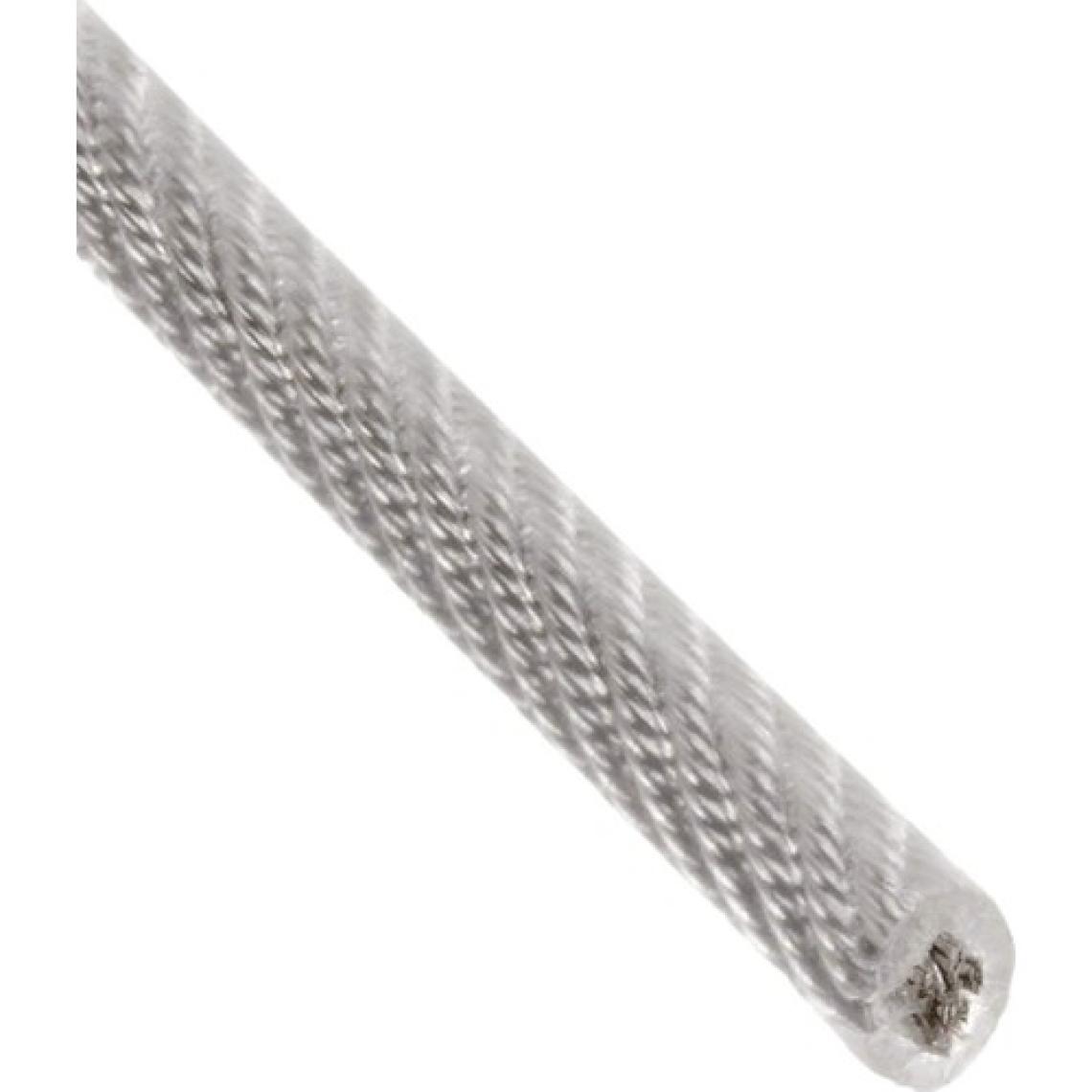adelinspor PVC Kaplı Çelik Halat İzoleli İç 4 x 6 mm x 20 m