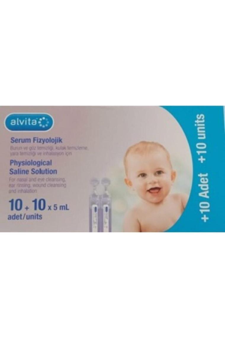 Serum Fizyolojik 20 Flakon 01/2025 Miadlı