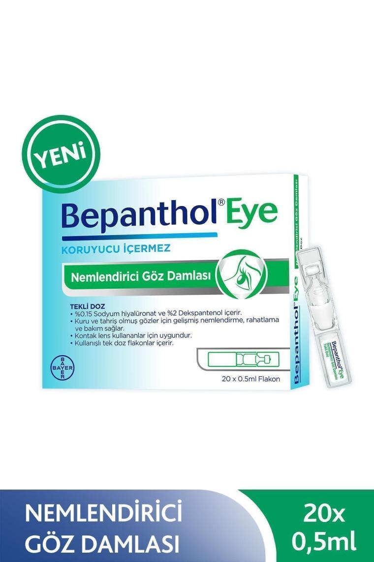 Eye Nemlendirici Göz Damlası Tekli Doz 20x0.5ml