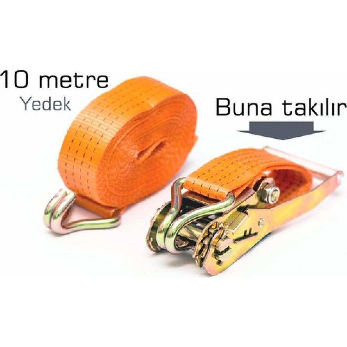 Spanzet Cırcırlı Yük Gerdirme Kemeri 10 Metre 090403