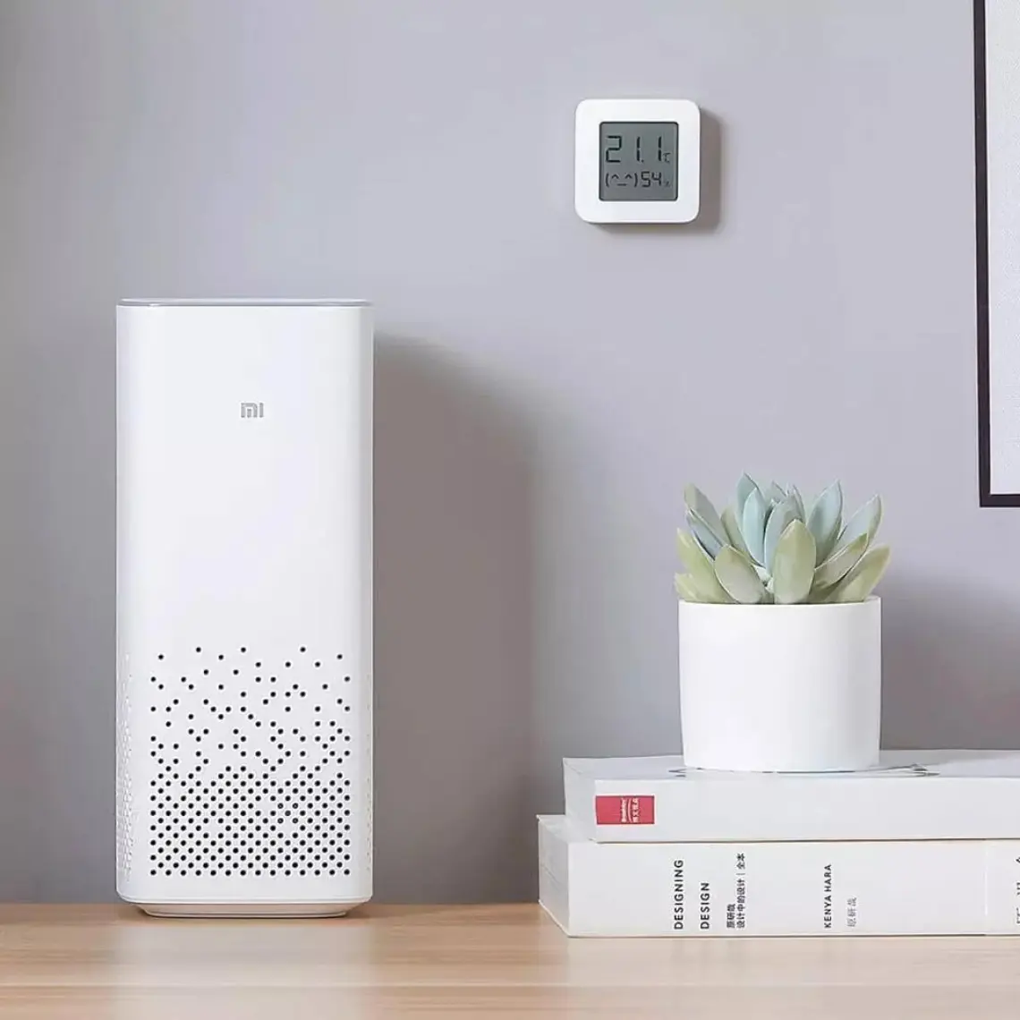 Xiaomi Bluetooth Akıllı Sıcaklık ve Nem Ölçer Termometre - Beyaz