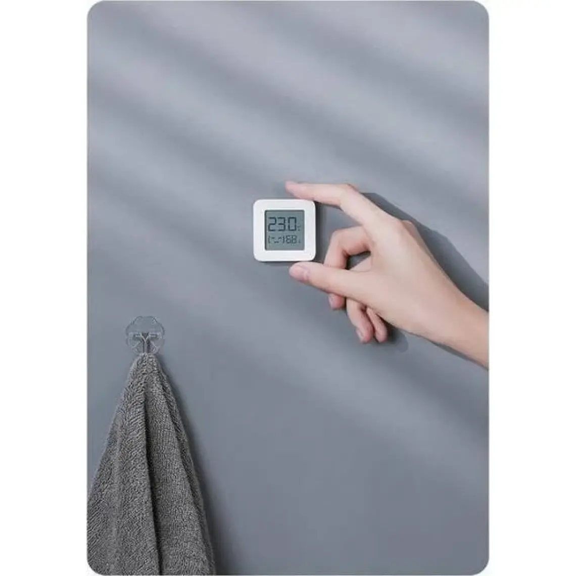Xiaomi Bluetooth Akıllı Sıcaklık ve Nem Ölçer Termometre - Beyaz