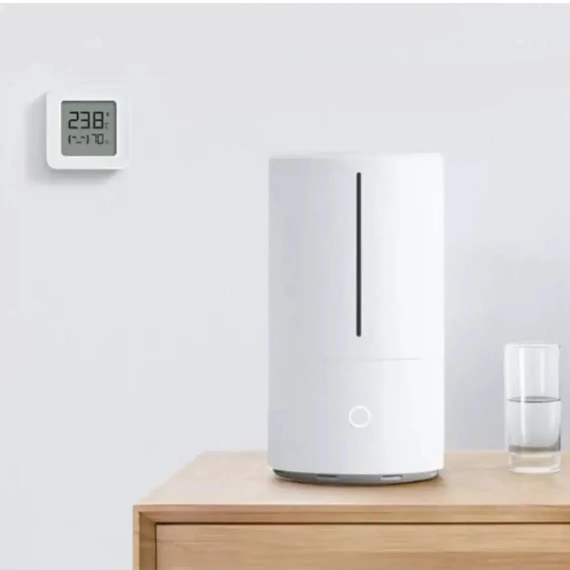 Xiaomi Bluetooth Akıllı Sıcaklık ve Nem Ölçer Termometre - Beyaz