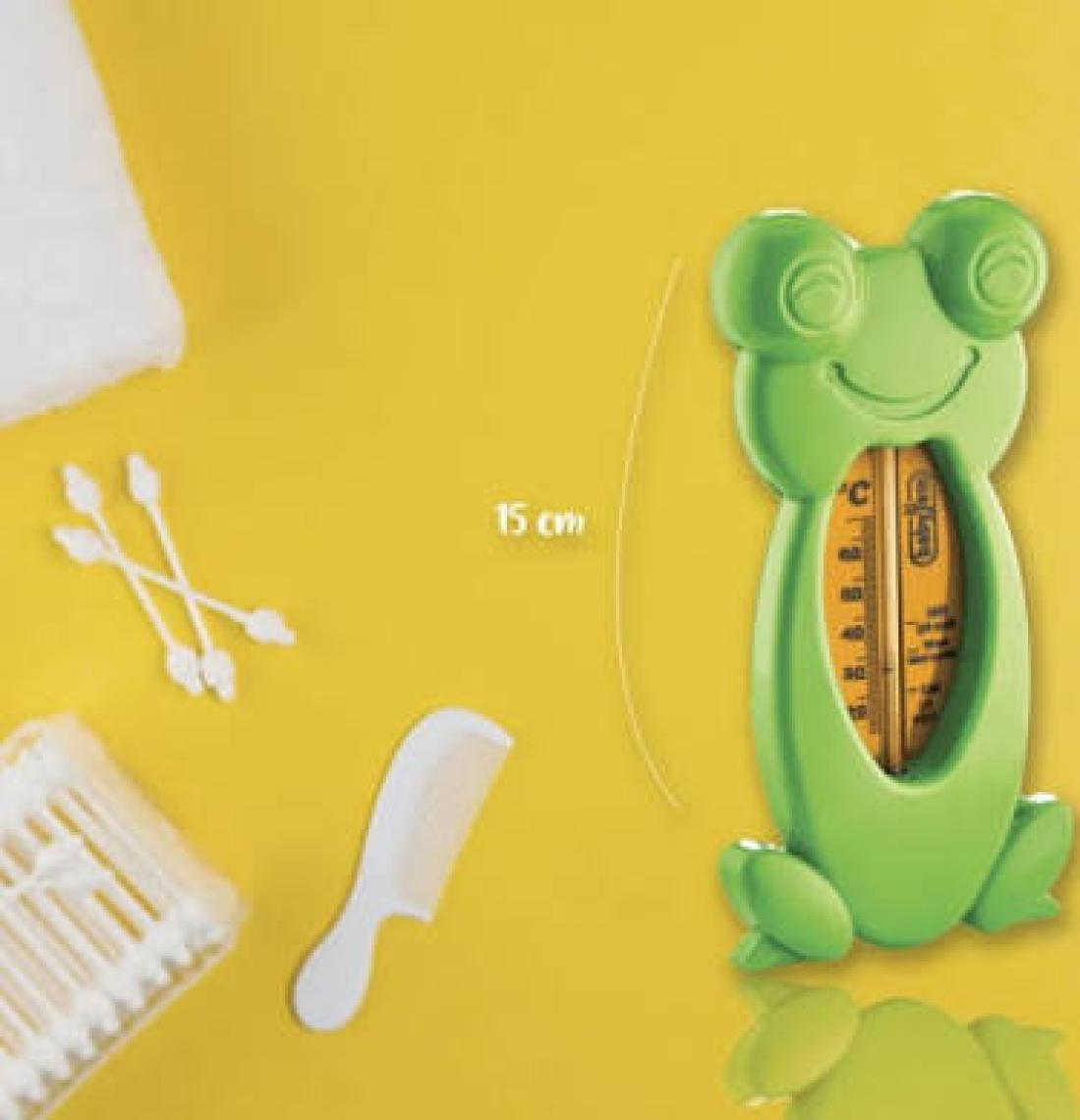 Babyjem Kurbaga Banyo&Oda Termometresi Yeşil