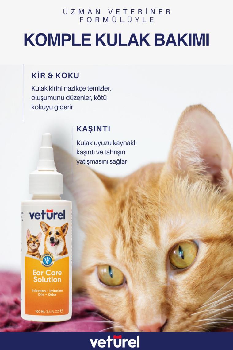 3'lüSet Kedi Ağız Kokusu Diş Plak Köpek Kulak Uyuzu Temizleme Göz Bakımı
