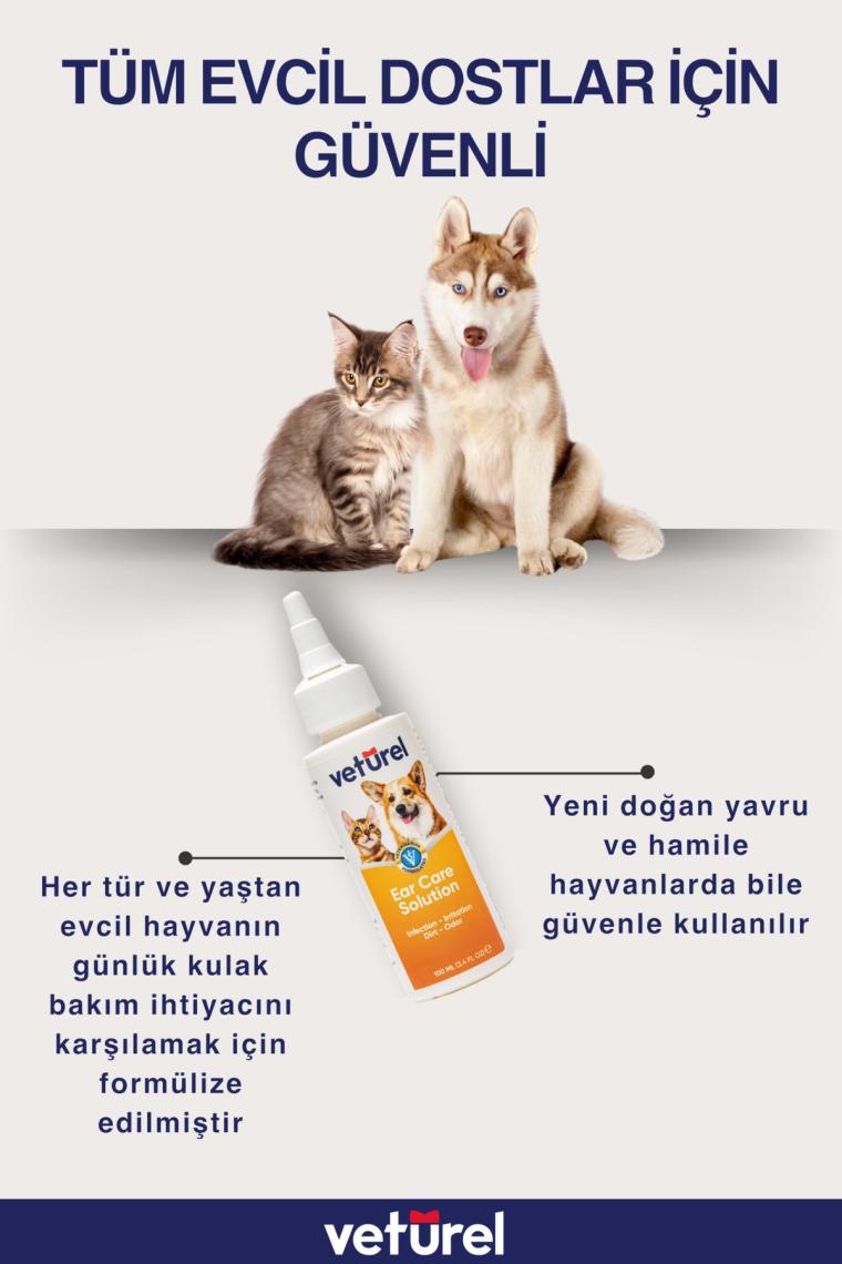 3'lüSet Kedi Ağız Kokusu Diş Plak Köpek Kulak Uyuzu Temizleme Göz Bakımı