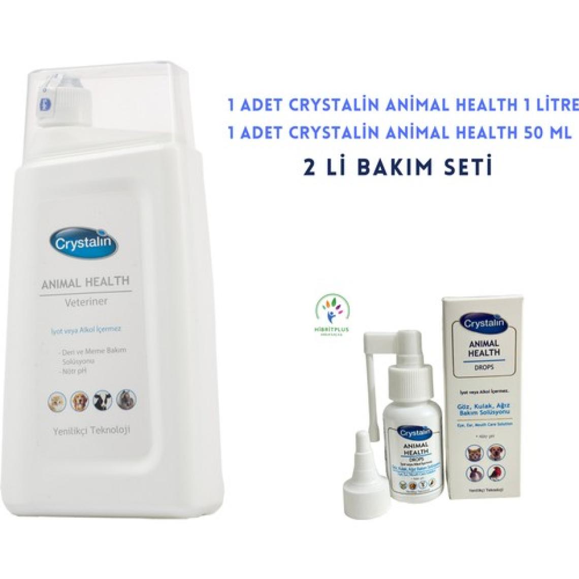 Crystalin Animal Health Hibritplus  2 Li Bakım Seti // 1 Lt + 50 ml //