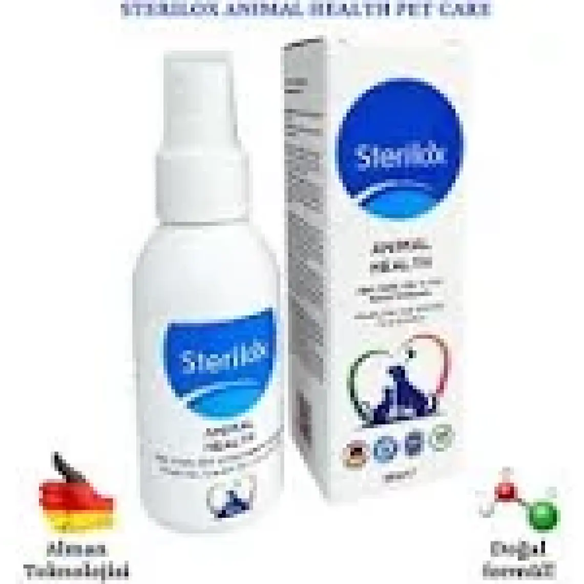 Sterilox Animal Health Ağız Kulak Göz Deri Temizlik ve Bakım Solüsyonu 100 ml