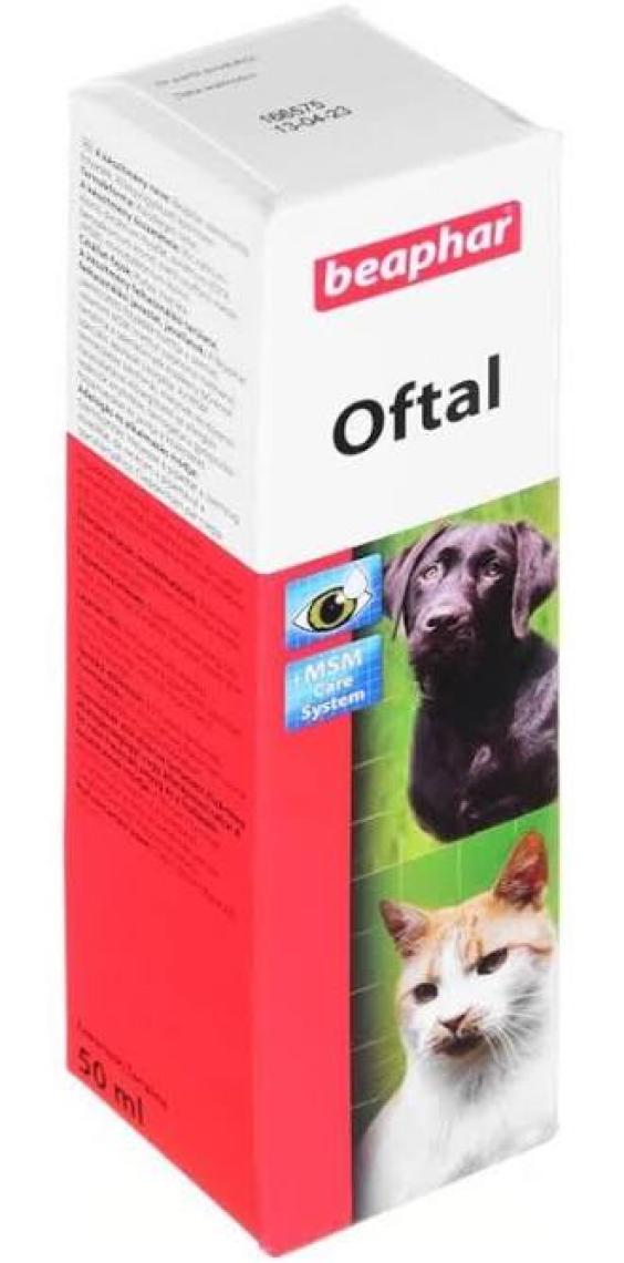 Beaphar Oftal Kedi Ve Köpek Göz Temizleme Losyonu 50 ML
