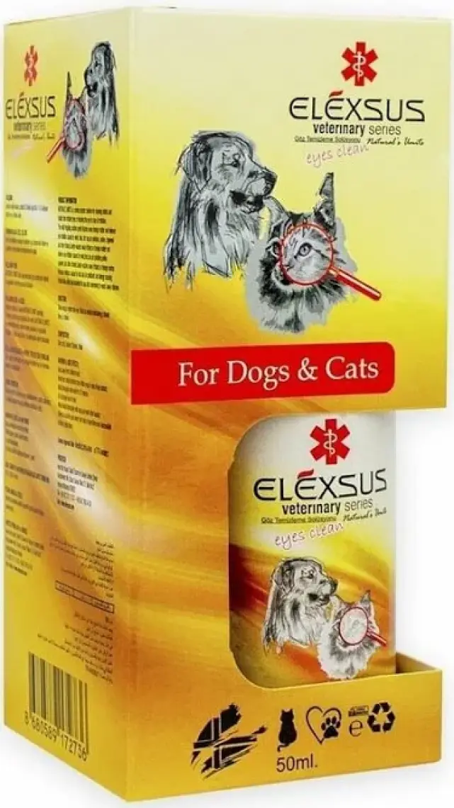 Elexsus Ear Clean Kedi Köpek Kulak Temizleme Solüsyonu 50 ml
