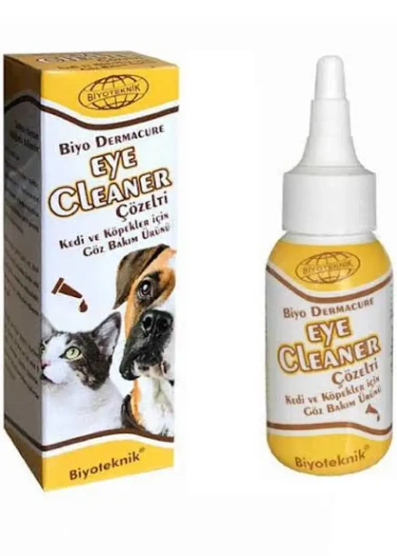 Biyoteknik Biyo-Dermacure Eye Cleaner Kedi ve Köpekler Için Göz Bakım Ürünü 50 ml