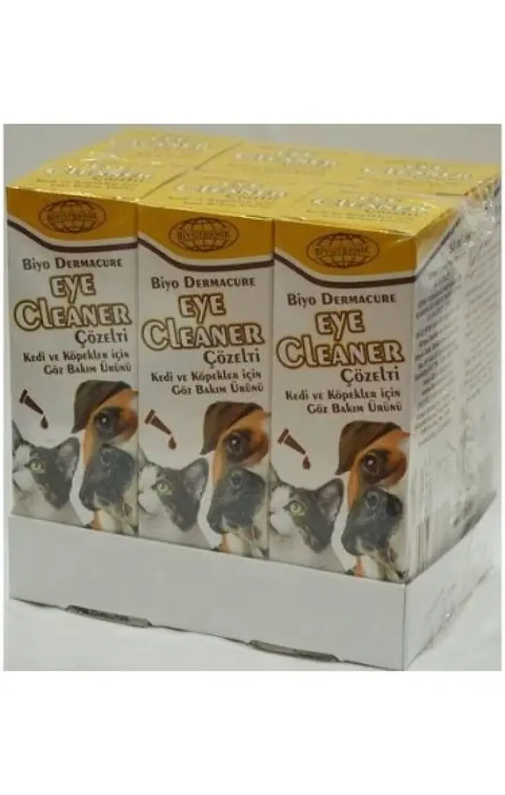 Biyoteknik Biyo-Dermacure Eye Cleaner Kedi ve Köpekler Için Göz Bakım Ürünü 50 ml