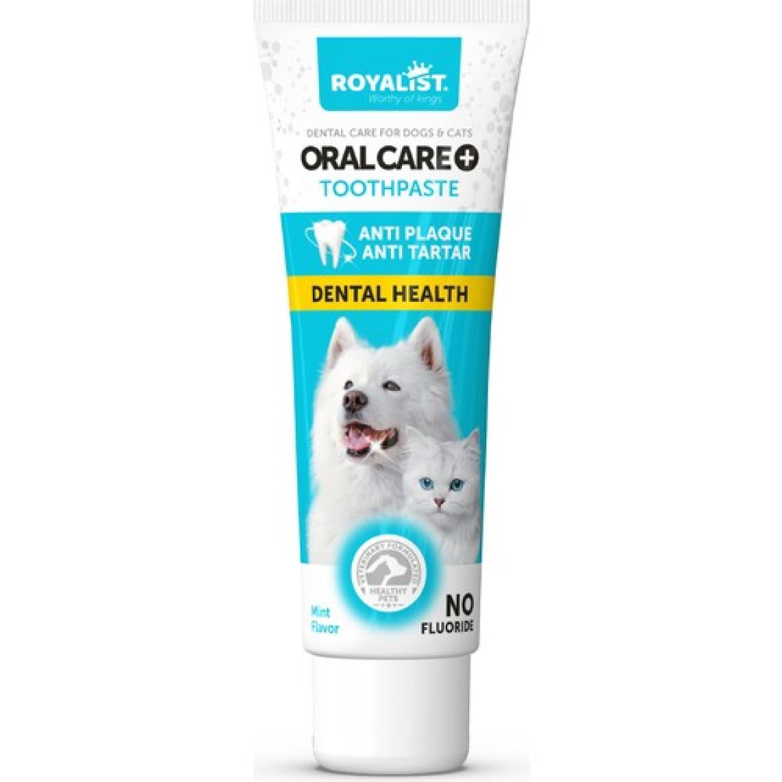 Royalist Oral Care Kedi-Köpek Diş Macunu Mentollü 100GR