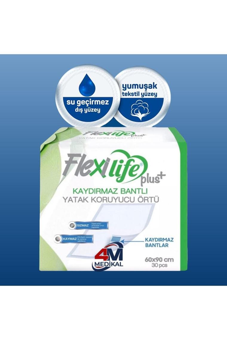 Plus Kaydırmaz Bantlı Kedi Köpek Çiş Pedi 60x90 Cm 30lu Paket