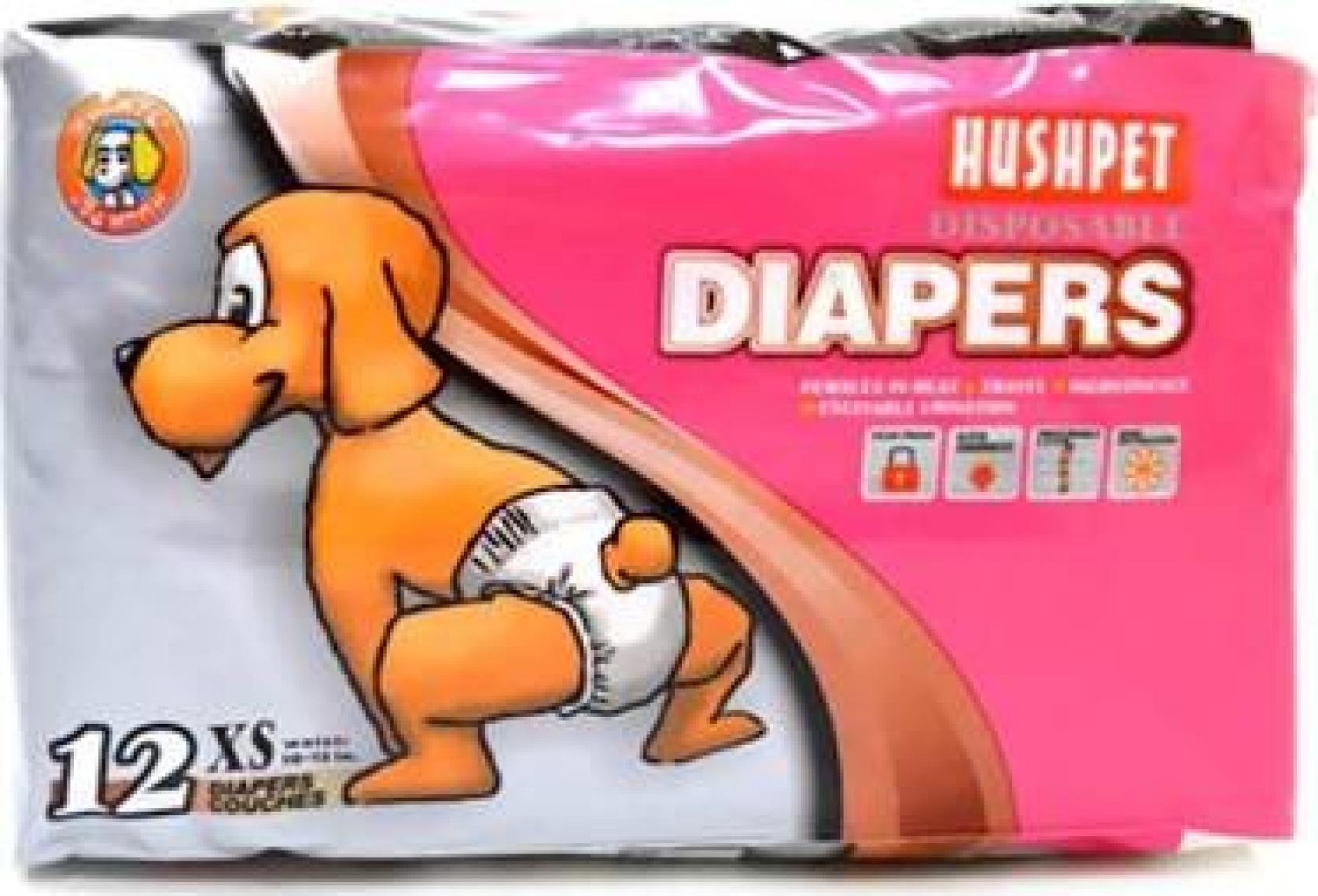 Hushpet Hush Pet Çiş ve Regl Külodu Xsmall 12 Adet