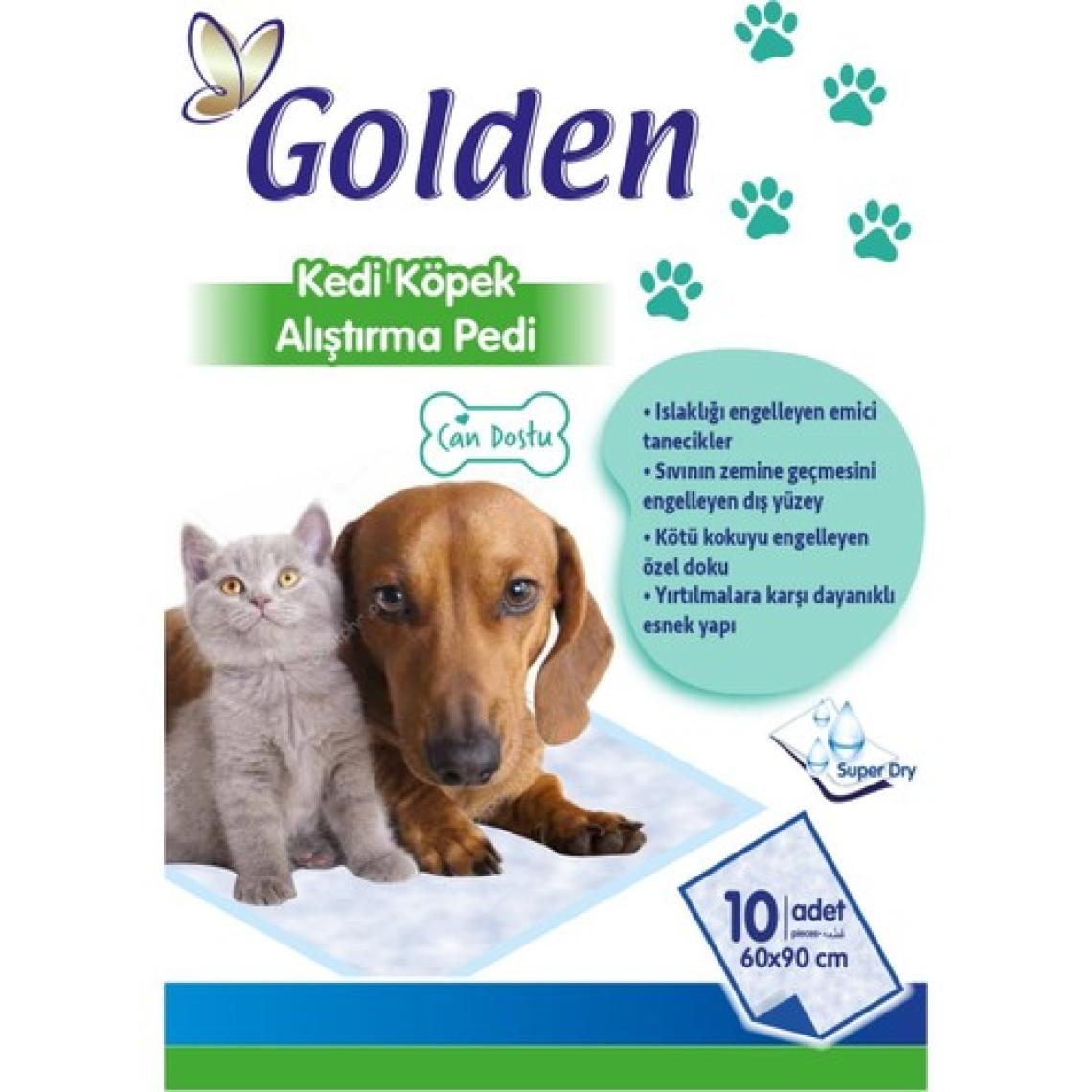 Golden Kedi Köpek Çiş Pedi 10'lu