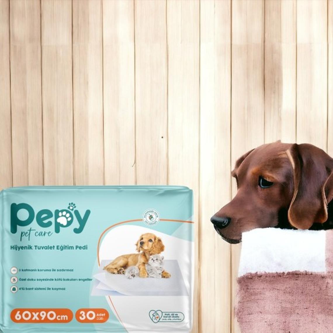Pepy Pet Care Pepy 60X90 Cm Hijyenik Tuvalet Eğitim Pedi 30'Lu 4 Paket 120 Adet