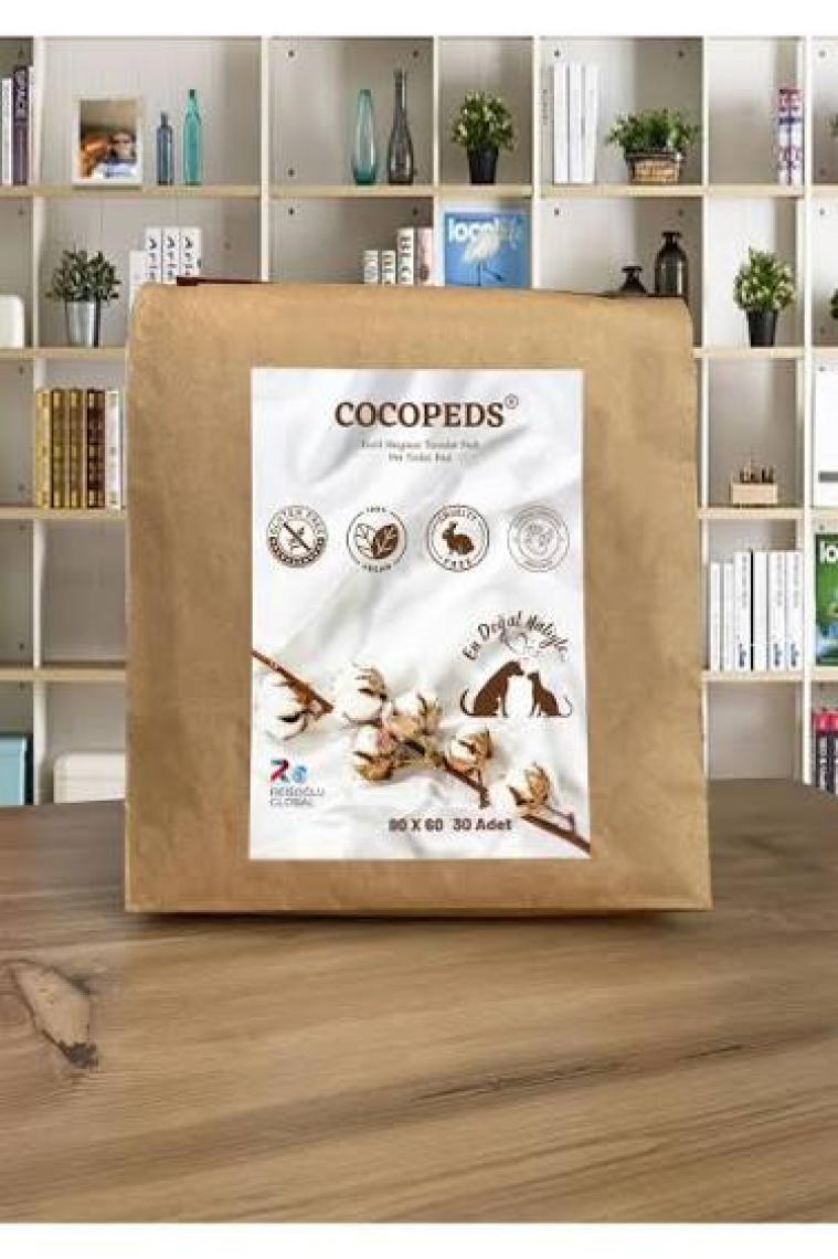Cocopeds  Evcil Hayvan Tuvalet Pedi  (60*90) 30'lu
