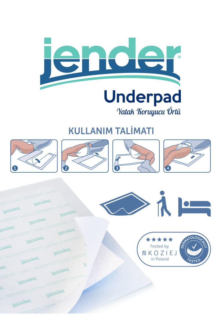 Yatak Koruyucu Örtü 60x90 Cm 30 Adet