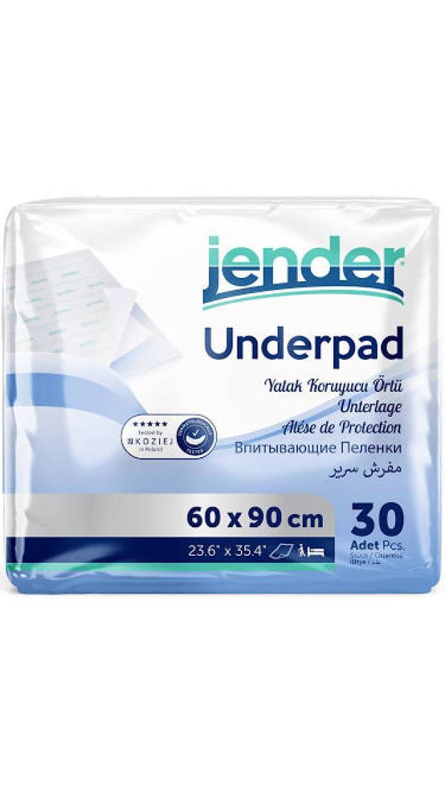 Jender 60X90 Kedi Köpek Çiş Pedi 120 Adet Çişpedi