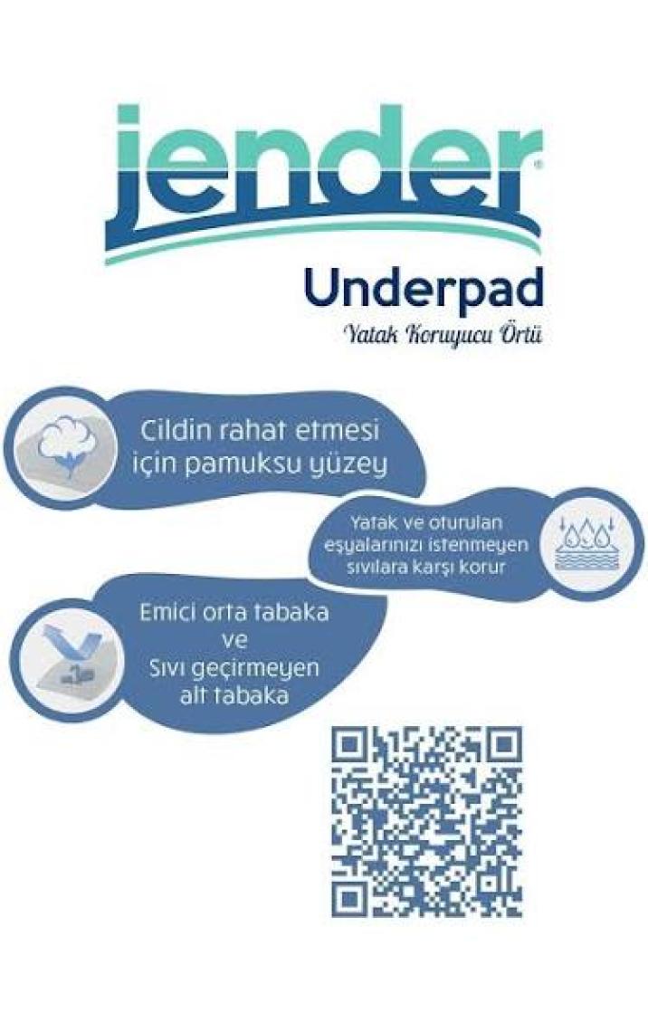 Jender 60X90 Kedi Köpek Çiş Pedi 120 Adet Çişpedi