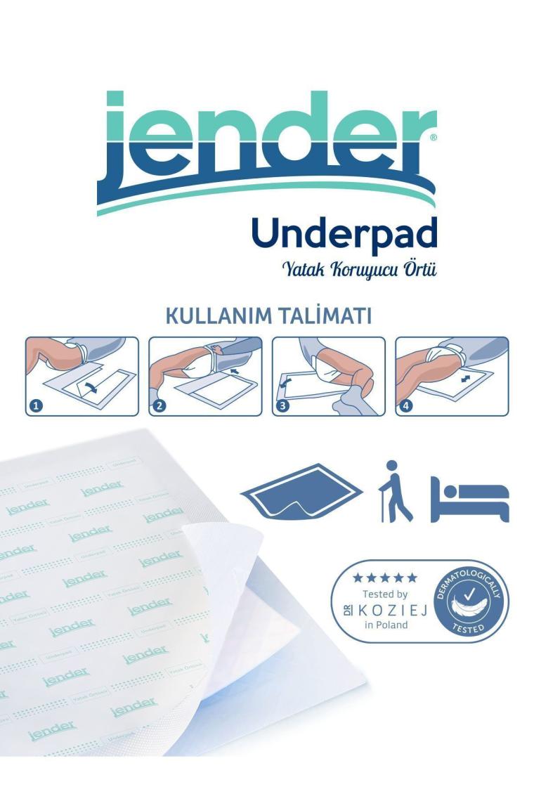 Jender Kedi Köpek Çiş Tuvalet Pedi Örtüsü 90 Adet 60X90 cm 90 Adet 30'lu x 3 Paket Yatak Koruyucu