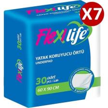Flexilife Köpek Çiş Pedi Yatak Koruyucu 60X90CM 30LU 7 Paket 210 Adet
