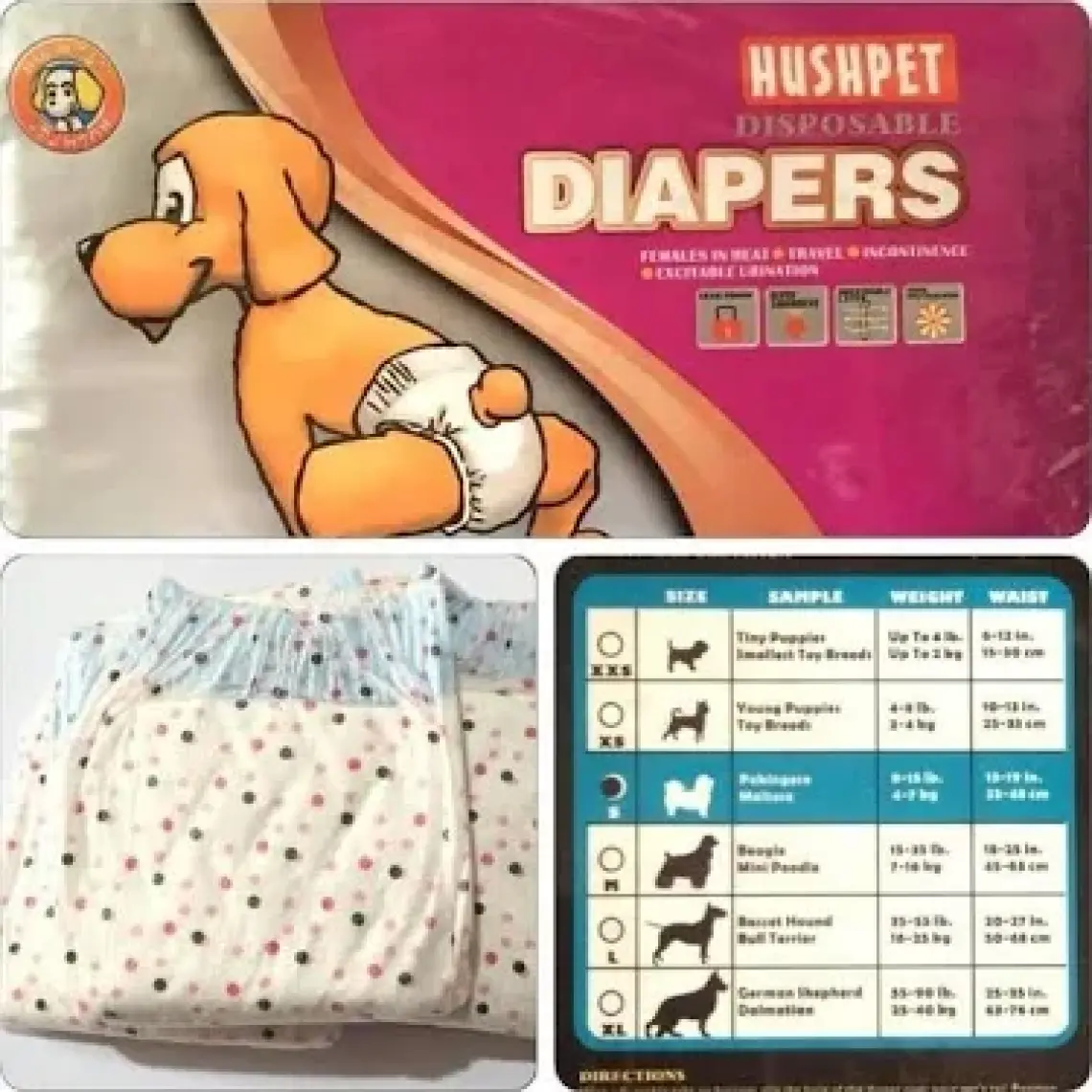 Hushpet Ultra Emici Çiş Pedi Small 12'Li