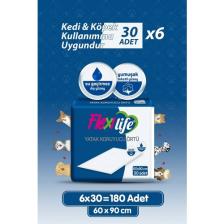 Flexi Flexilife Evcil Hayvan Çiş Pedi Yatak Koruyucu 60X90 cm 180 Kullanım