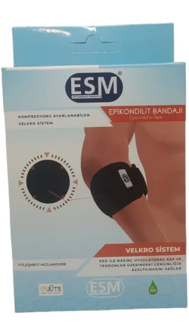 Esm Epikondilit Bandajı Tenisçi Dirsekliği