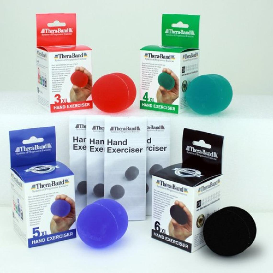 Thera-Band 12340 Hand Exerciser Xl El Jel Egzertsiz Topu Hafif Sert Kırmızı