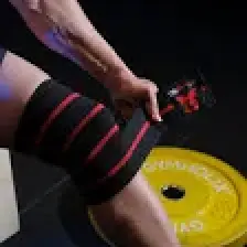 Dex Supports Fitness Spor Dizlik ,  Knee Wraps Diz Bandajı 2’li Paket