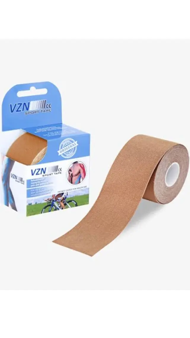 Vzn Sporttape Ten Kinezyo Bandı Sporcu Kas Bandı 5cmx5mt
