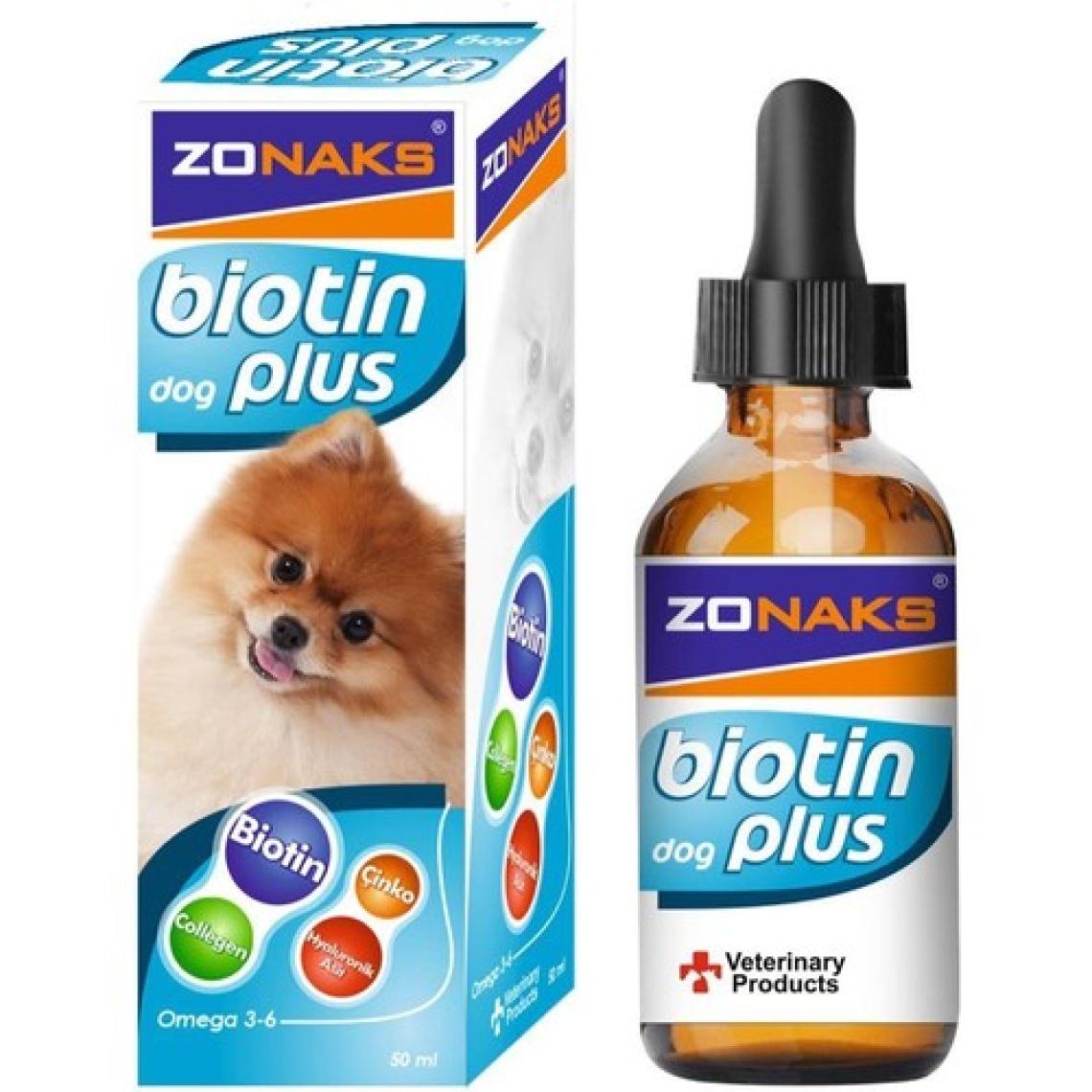 Zonaks Biotin Dog Plus 50 ml ( Biotin Çinko Takviyesi )