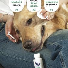 HiPet Köpek Göz Çevresi/ Gözyaşı Lekesi Temizleme/ Kulak Temizleme Solüsyonu 120 ml