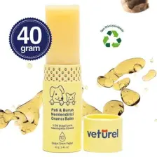 Kedi Köpek Pati Balm %100 Doğal Nemlendirici Stick Dirsek Burun Koruyucu Onarıcı Bakım - 40GR