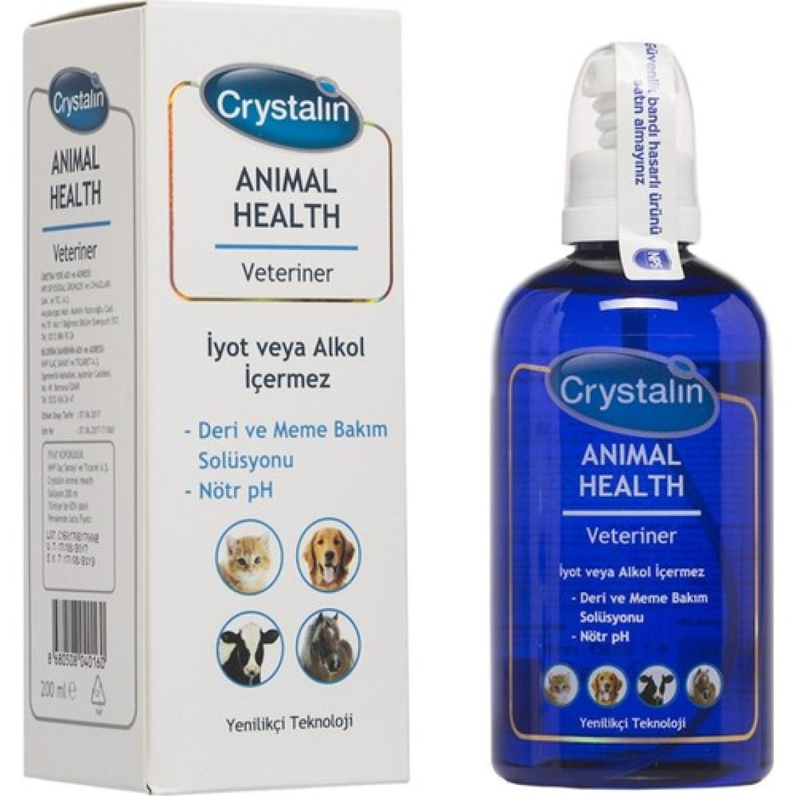 Crystalline Crystalin Animal Health Göz ve Kulak Temizleme Solüsyonu 200 ml
