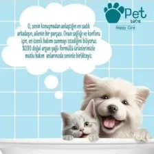 Pet Love Kediler ve Köpekler İçin Tüy Bakım Spreyi Vanilya 150 ml 100% Doğal Argan Yağlı