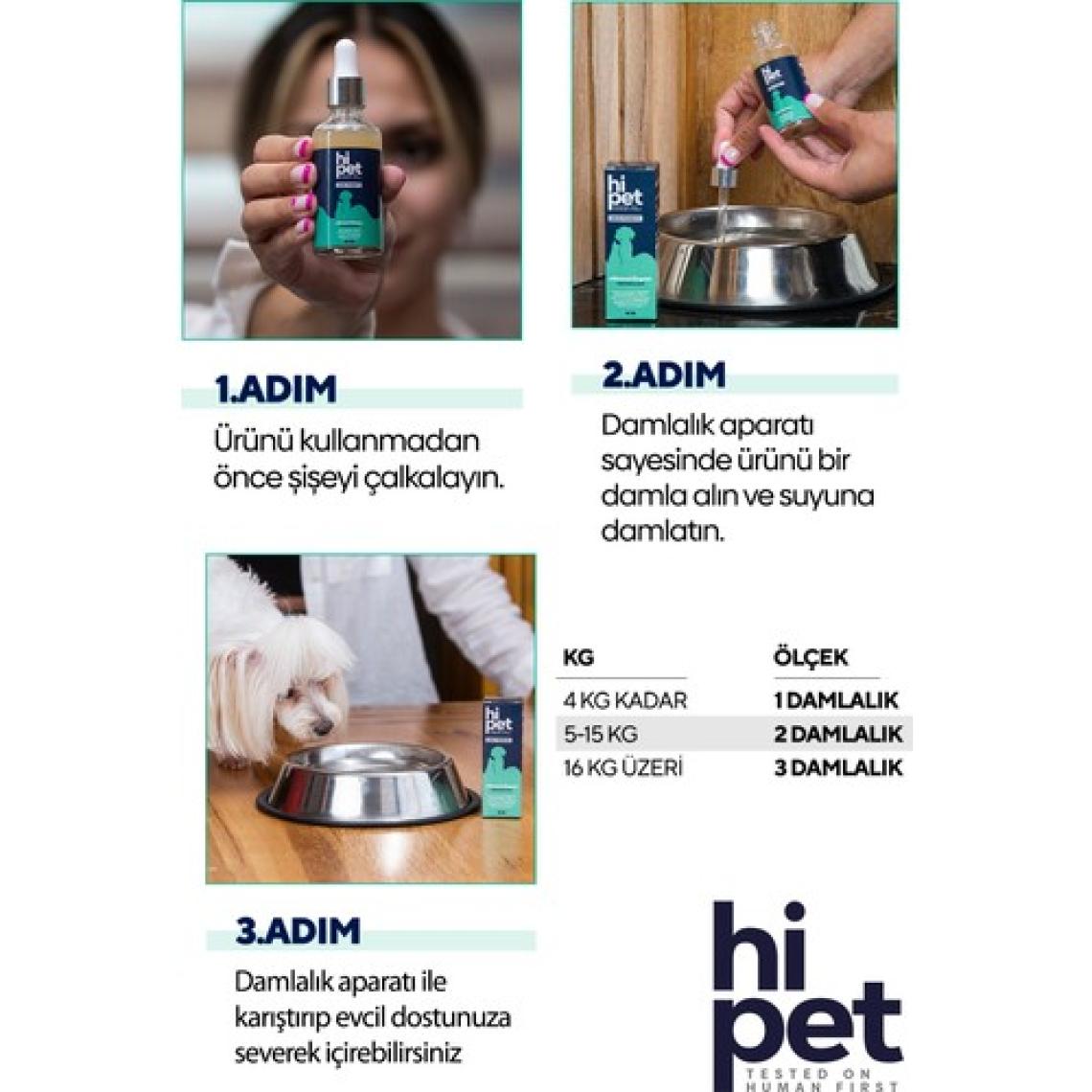 Hipet Sıvı Probiyotik Köpek  Probiyotik 50 ml