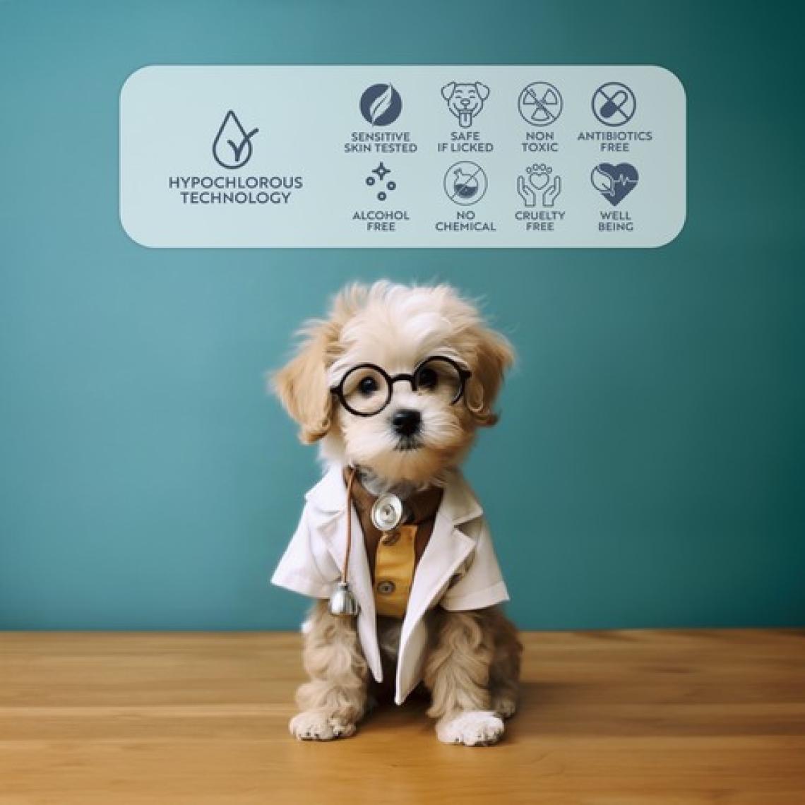 Dodonut Lovey Kedi ve Köpek Yara&deri Bakım Hidrojel , Alkol Içermez, Akut Deri Sorunları, 100 ml