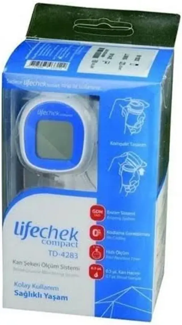 Seddar Collection Lifechek Compact TD-4283 Kan Şeker Ölçüm Cihazı