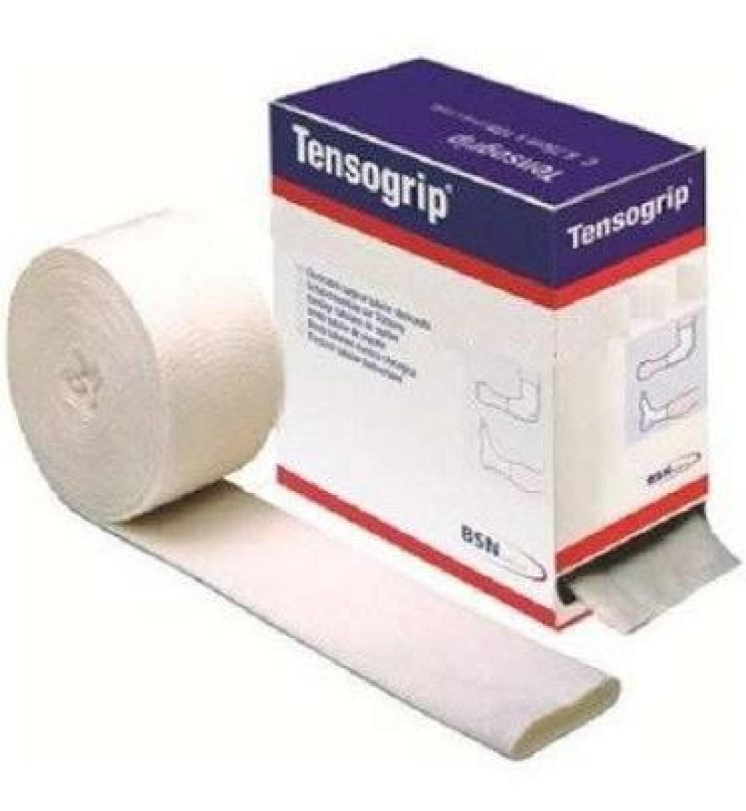 Tensogrip Tubular Bandaj Bsn Boru Bandaj 6,25CM x 10M Beyaz B Beden