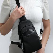 Silver & Polo Siyah - Siyah Sp959 Kadın Bel Çantası