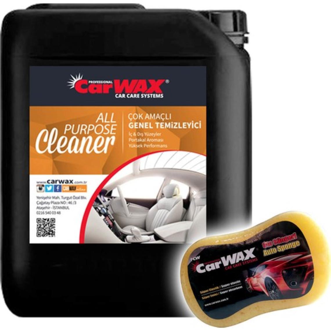 Carwax Genel Temizleyici Purpose Cleaner 5 kg Uygulama Süngeri