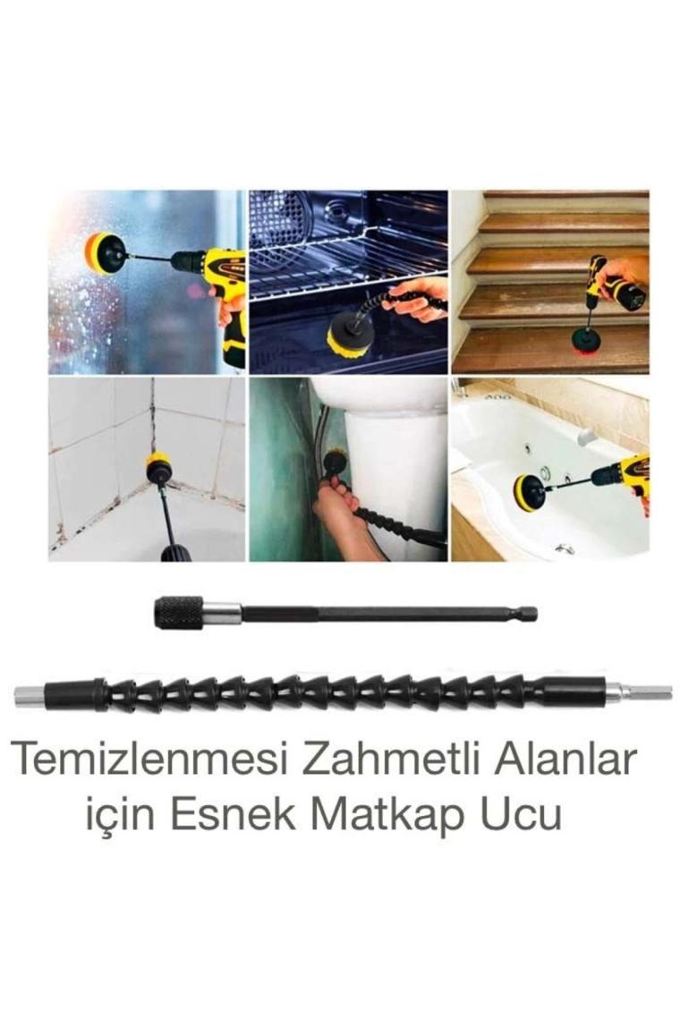 Coofbe Profesyonel Temizlik Seti 31 Parça Matkap Ucu Temizlik Seti Araç Temizleme Banyo Temizleme Seti