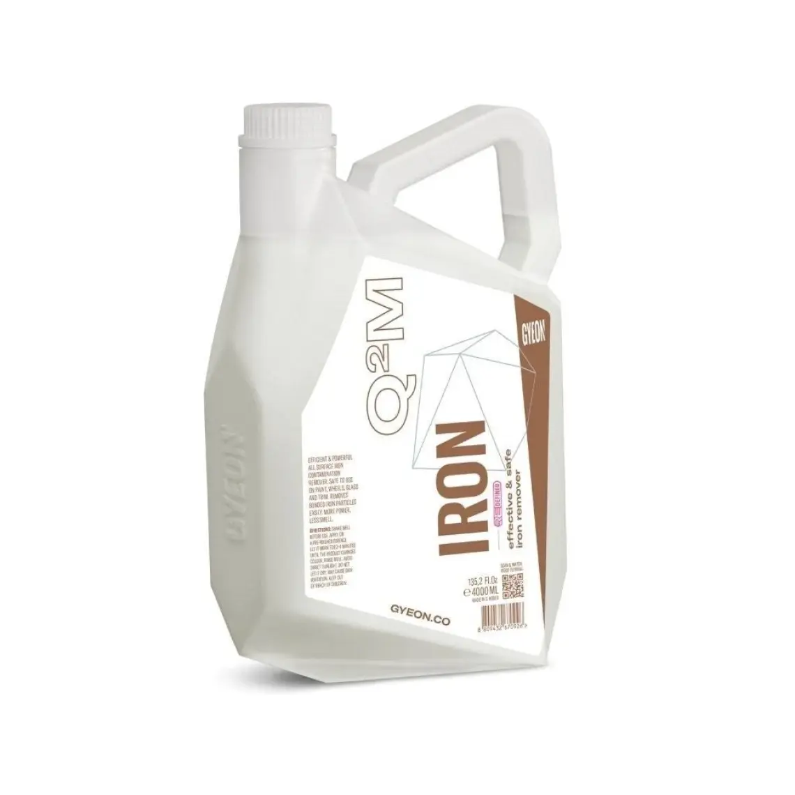 Gyeon Q²m Iron Demir Tozu, Balata Tozu Temizleyici ve Pas Sökücü Ph Nötr - 500 ml