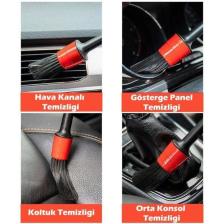 Technosmart Detail Dash Brush Detay Fırçası Seti 5'li Detaylı Farklı Boyutlarda Fırça Seti