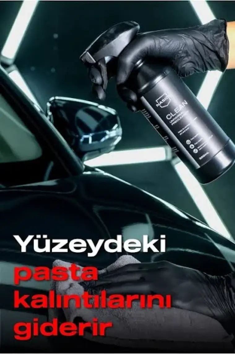 Nasiol Clean Seramik Kaplama Öncesi Yüzey Temizleyici-Genel Temizleme-500ml-Araç,Ev Temizlik Spreyi