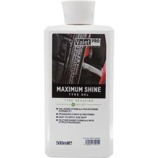 Valet Pro Maximum Shine Tyre Gel Lastik Parlatıcı Jel 500ML
